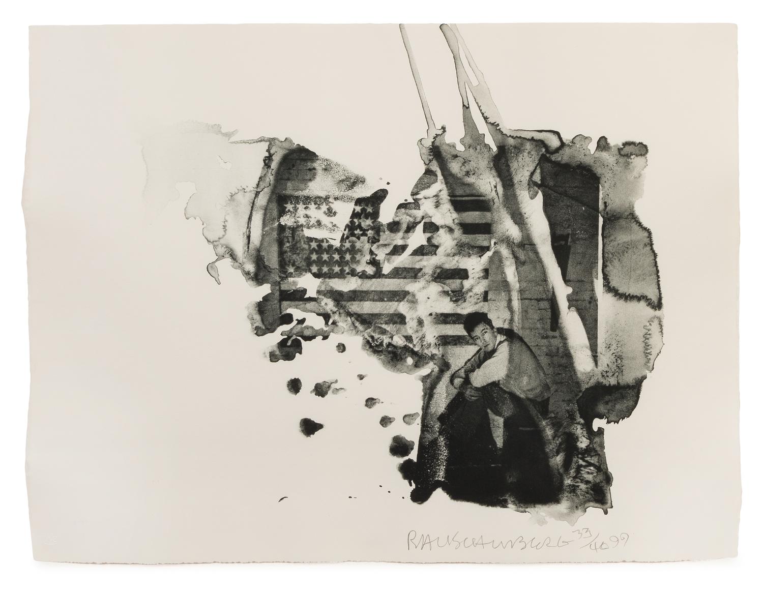 Robert Rauschenberg, (American, 1925-2008), Jap (from Ruminations), 1999