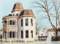 House on Washington- White Victorian Mansion