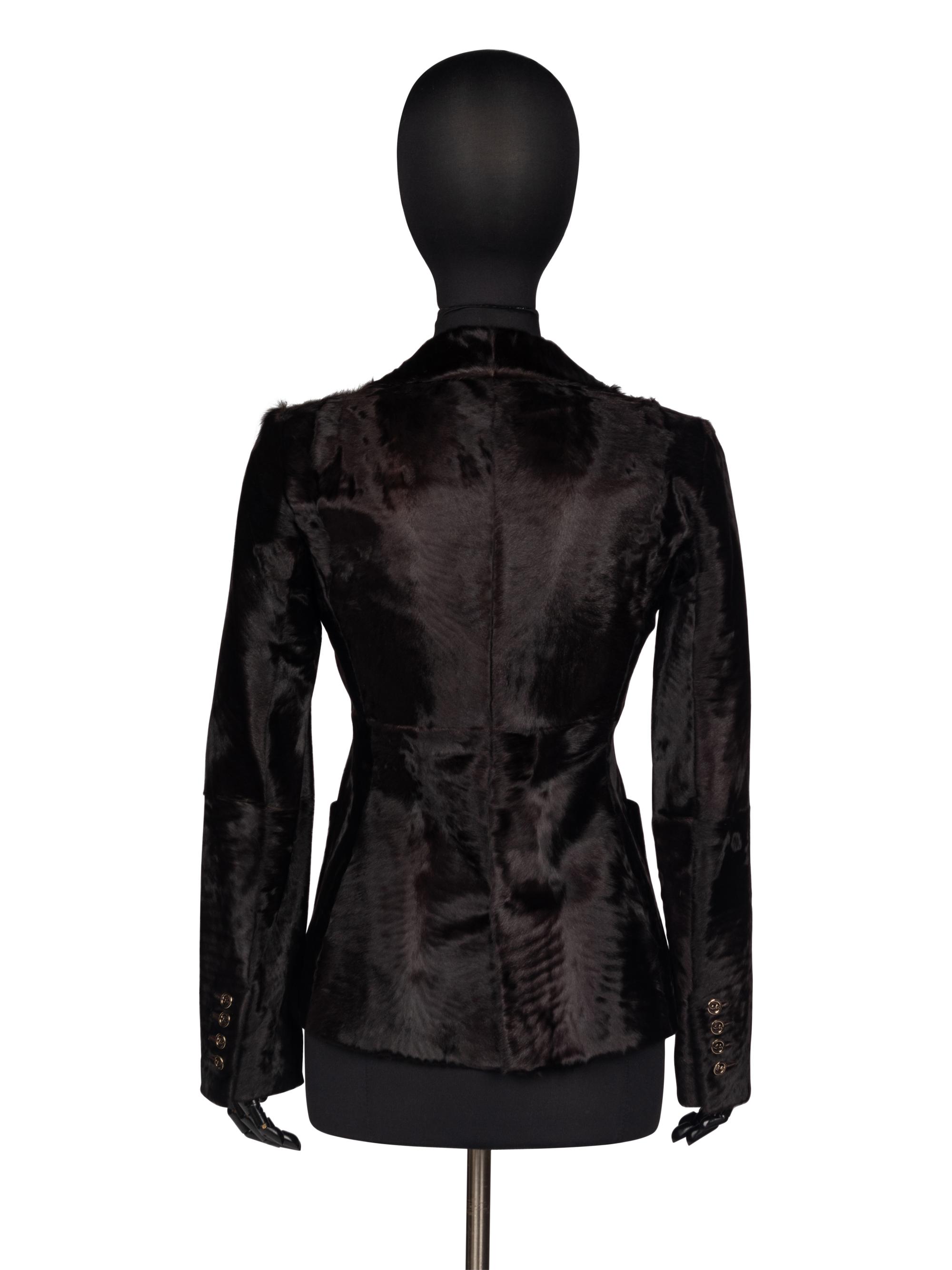Tom Ford for Gucci Tailored Fur Blazer