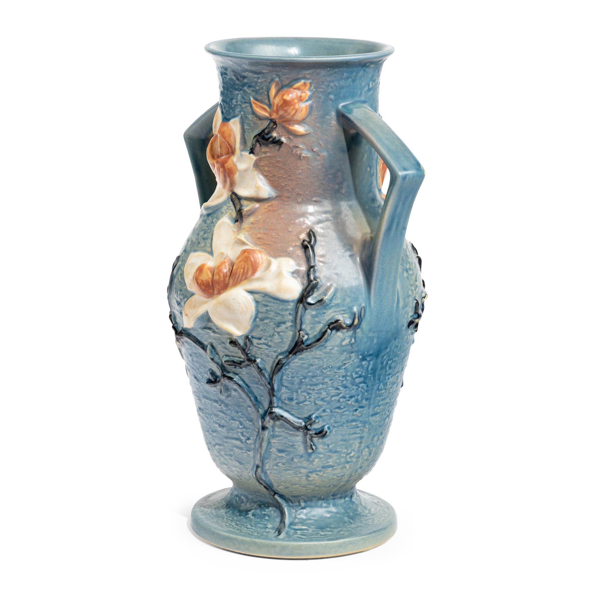 A Roseville Pottery Magnolia Vase