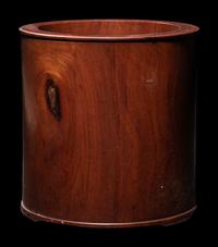 A Chinese Huanghuali Brushpot