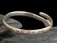 Pueblo Stamped Ingot Snake Bracelet