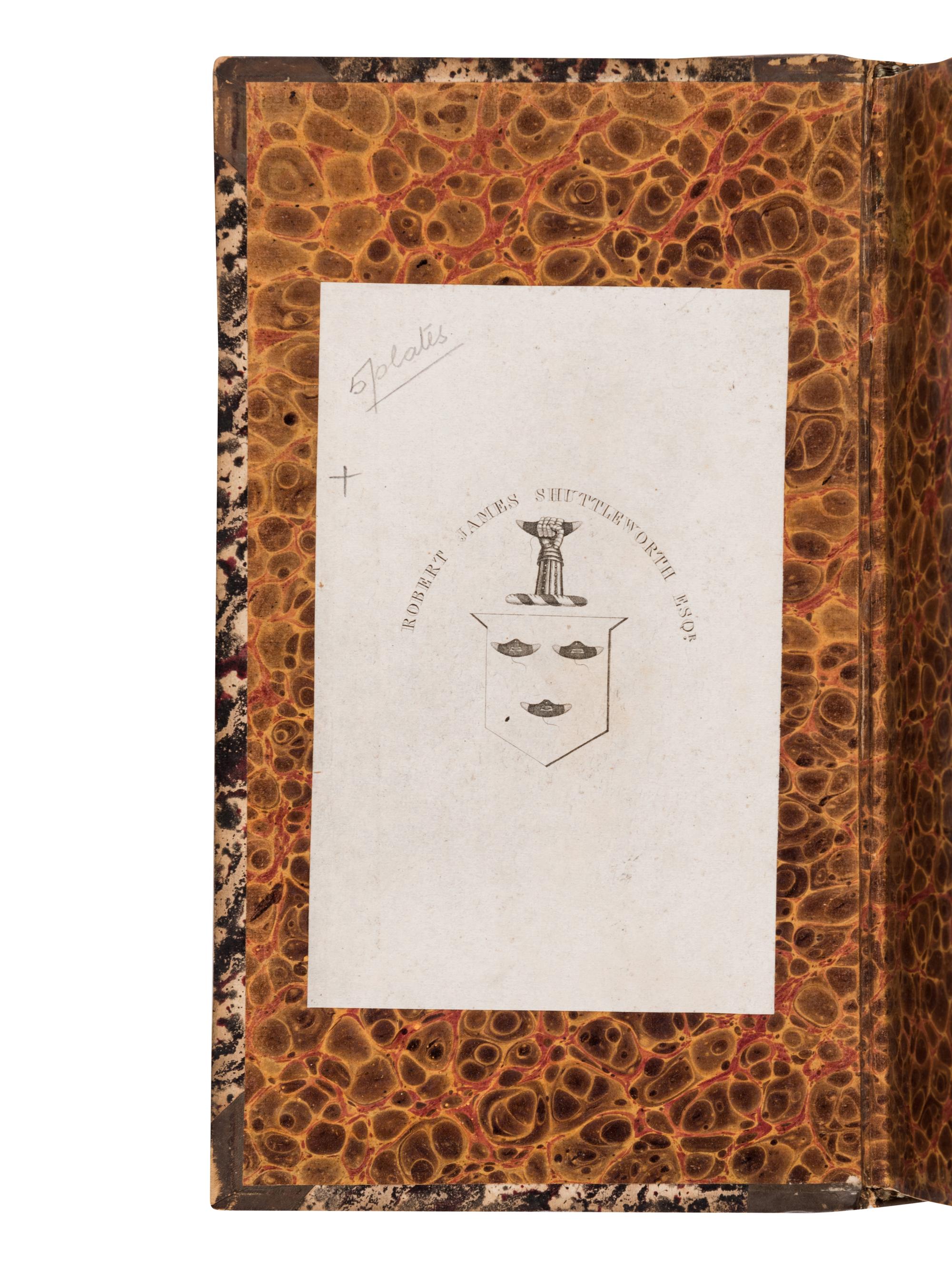 HALLER, Albrecht von (1708-1777). Opuscula sua Botanica. Prius Edita Recensuit Retractavit Auxit Coniuncta Edidit. Göttingen: J. Wilhelm Schmid, 1749.