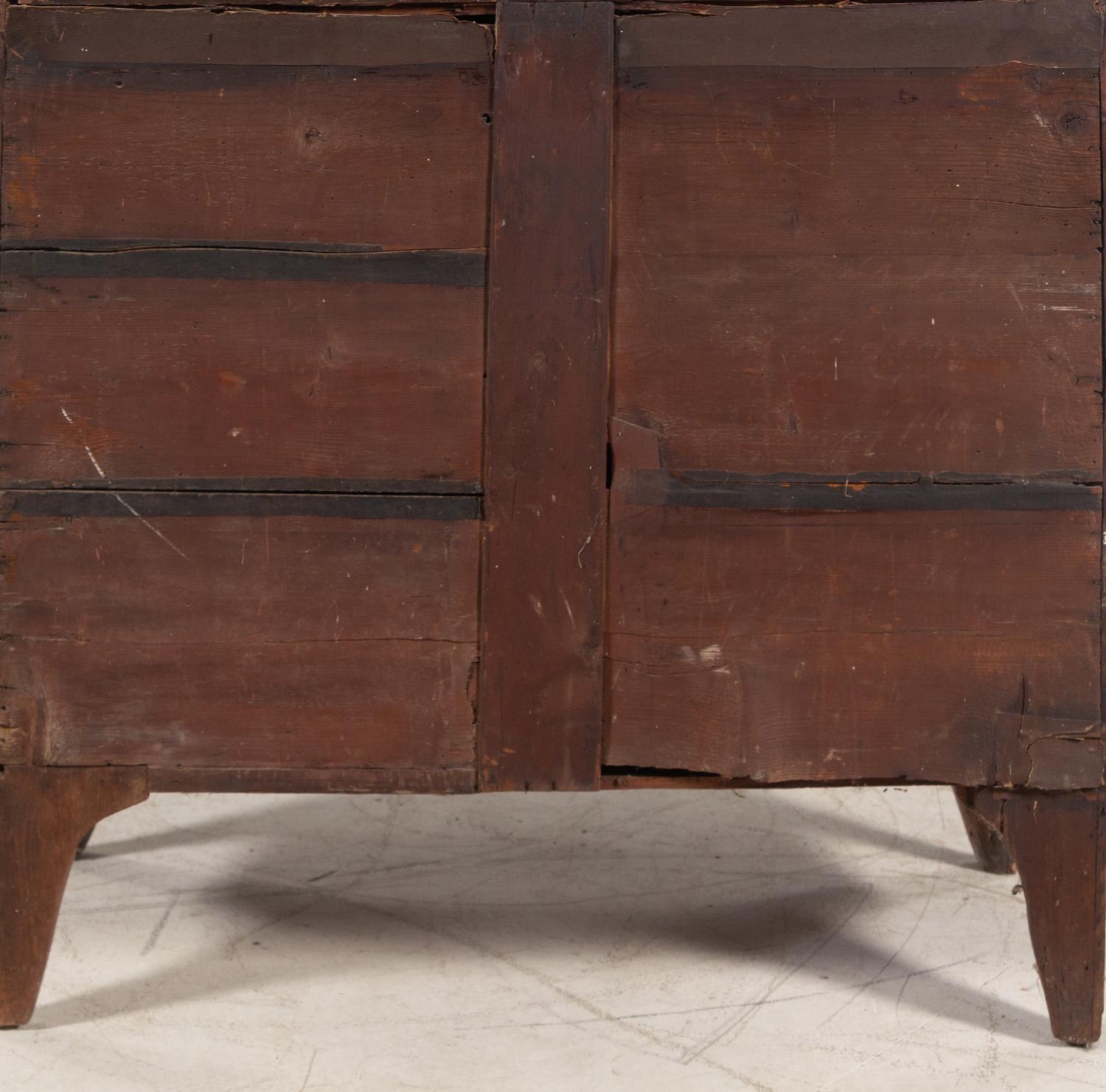 A George III Mahogany Bowfront Chest of Drawers