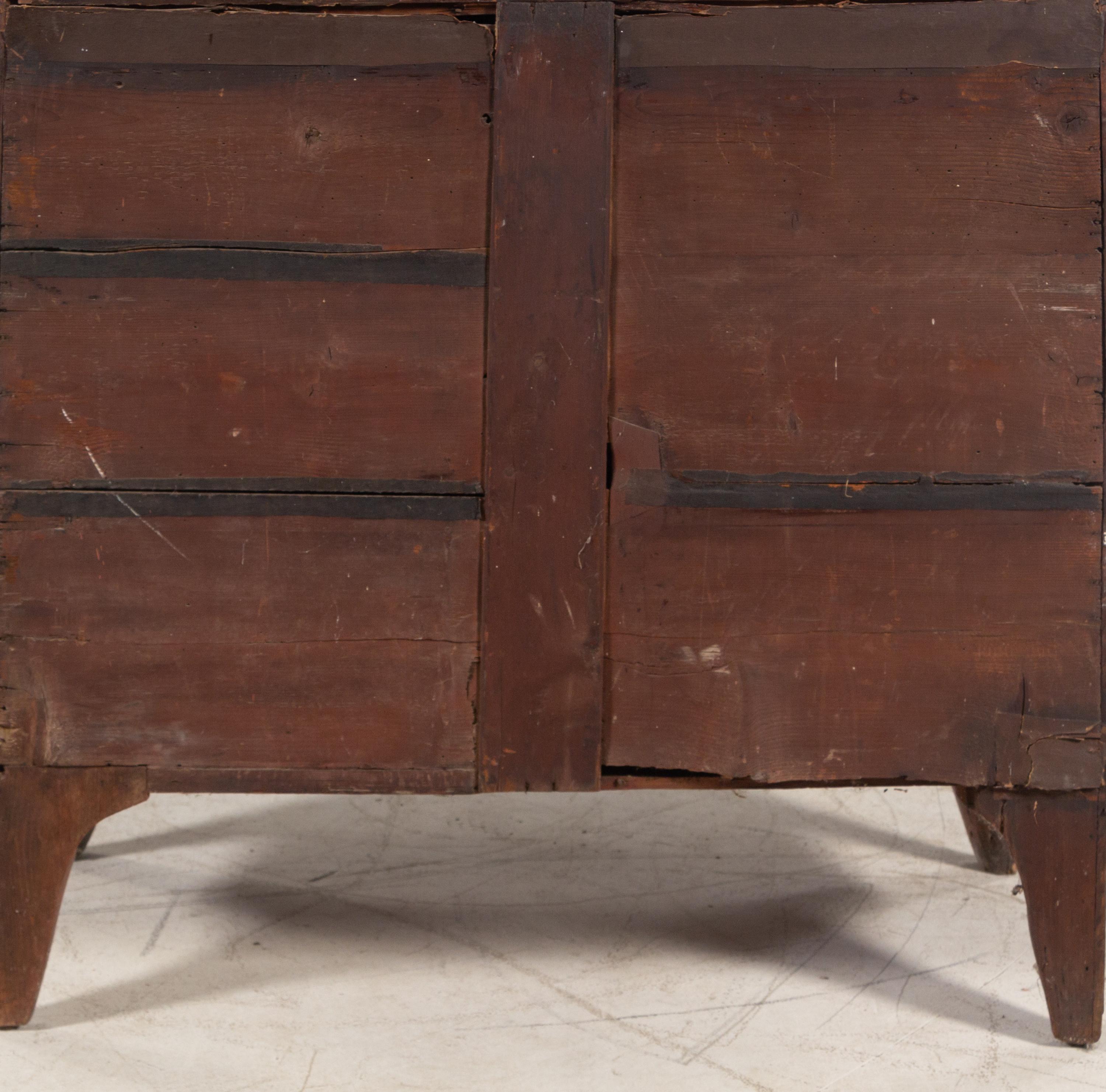 A George III Mahogany Bowfront Chest of Drawers
