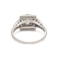 ART DECO, DIAMOND RING