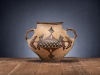 Tunyo Polychrome, San Ildefonso Pottery Jar