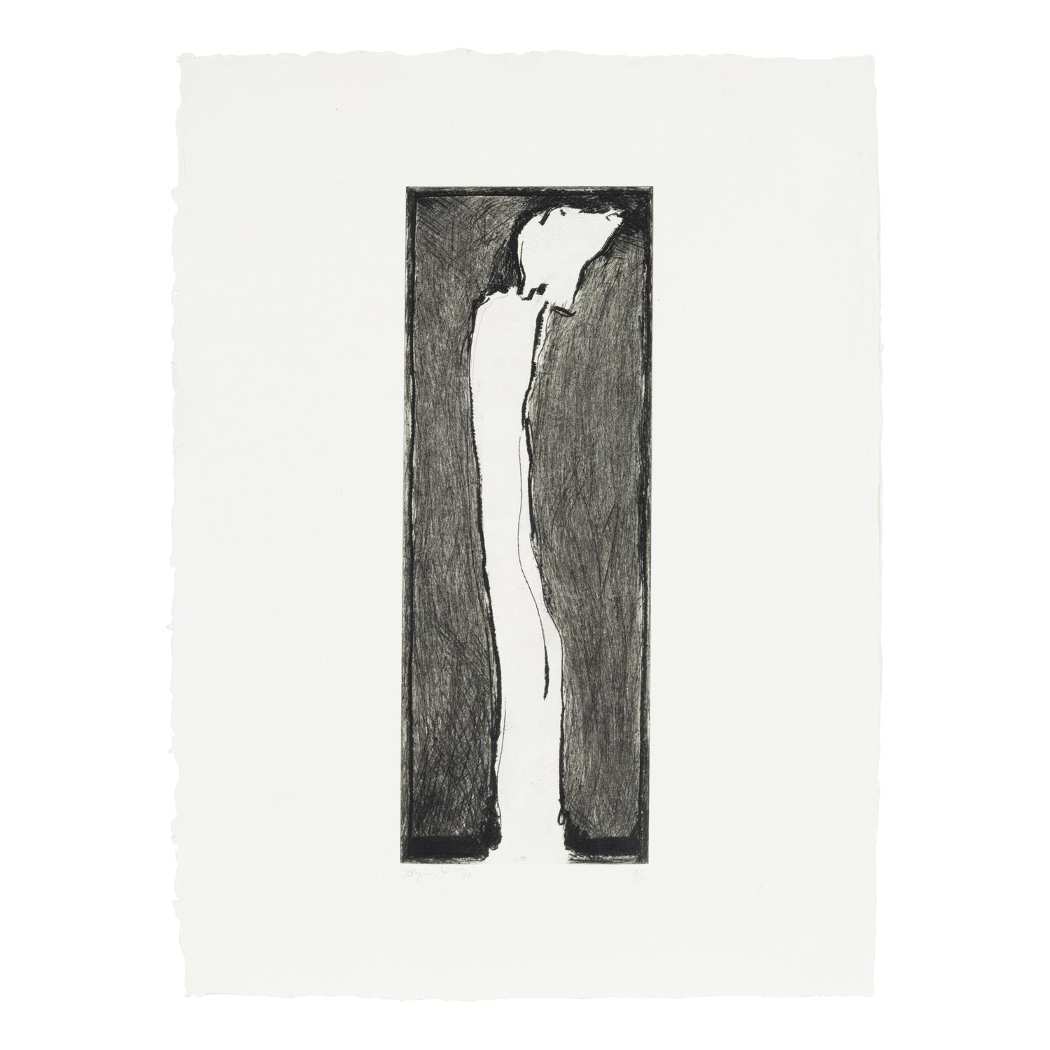Bryan Hunt (American, b. 1947) — Ghosts, 1979 (portfolio of 4)