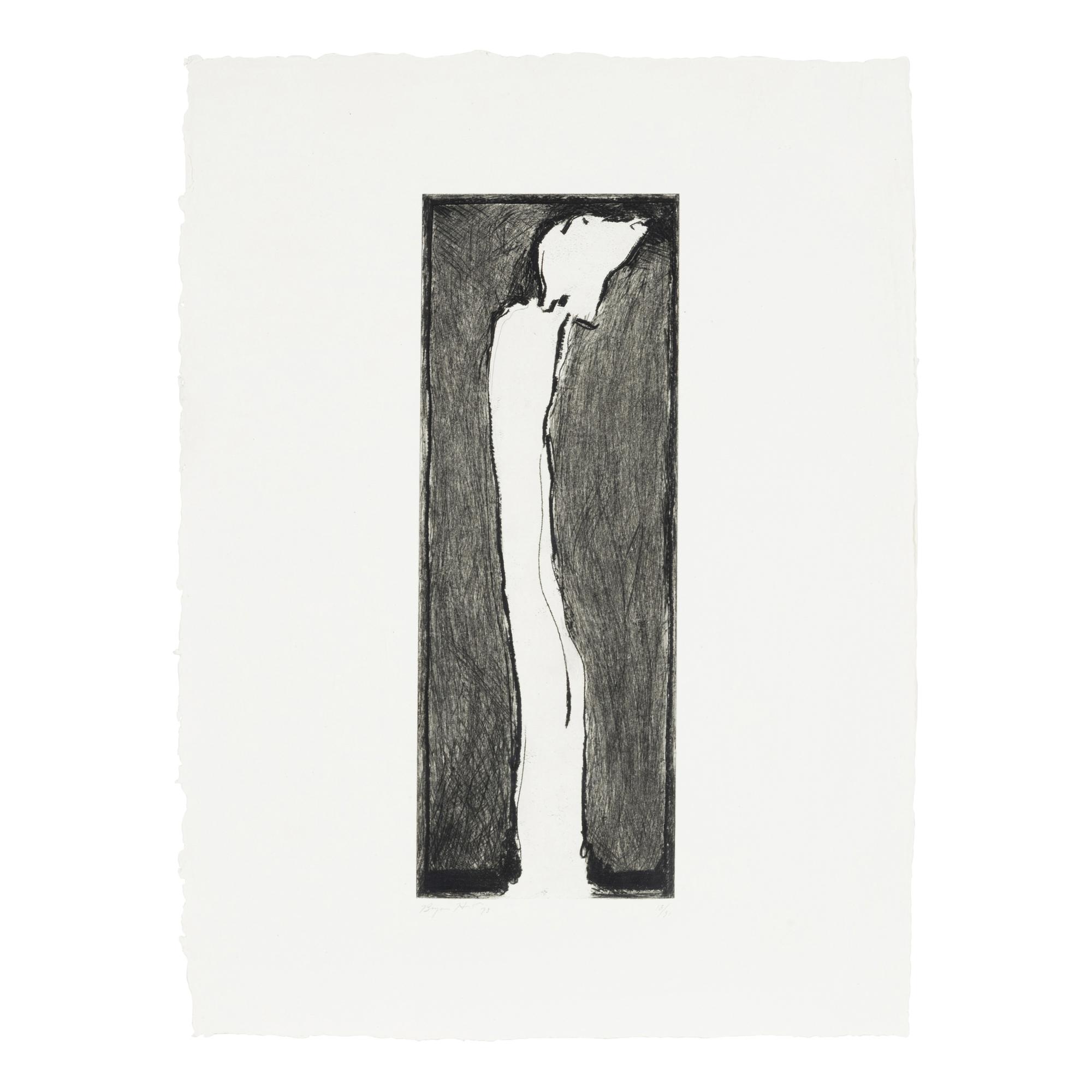 Bryan Hunt (American, b. 1947) — Ghosts, 1979 (portfolio of 4)