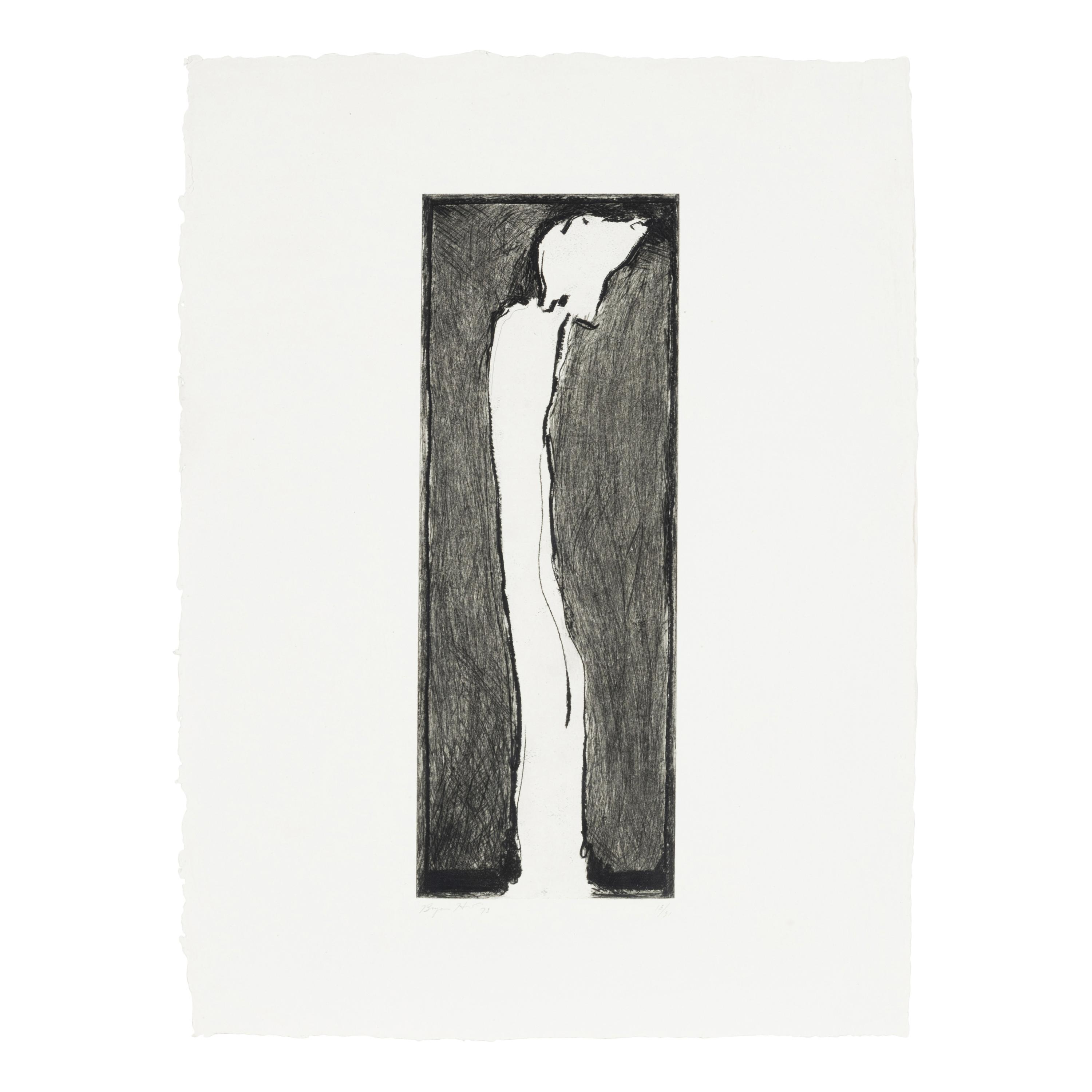 Bryan Hunt (American, b. 1947) — Ghosts, 1979 (portfolio of 4)