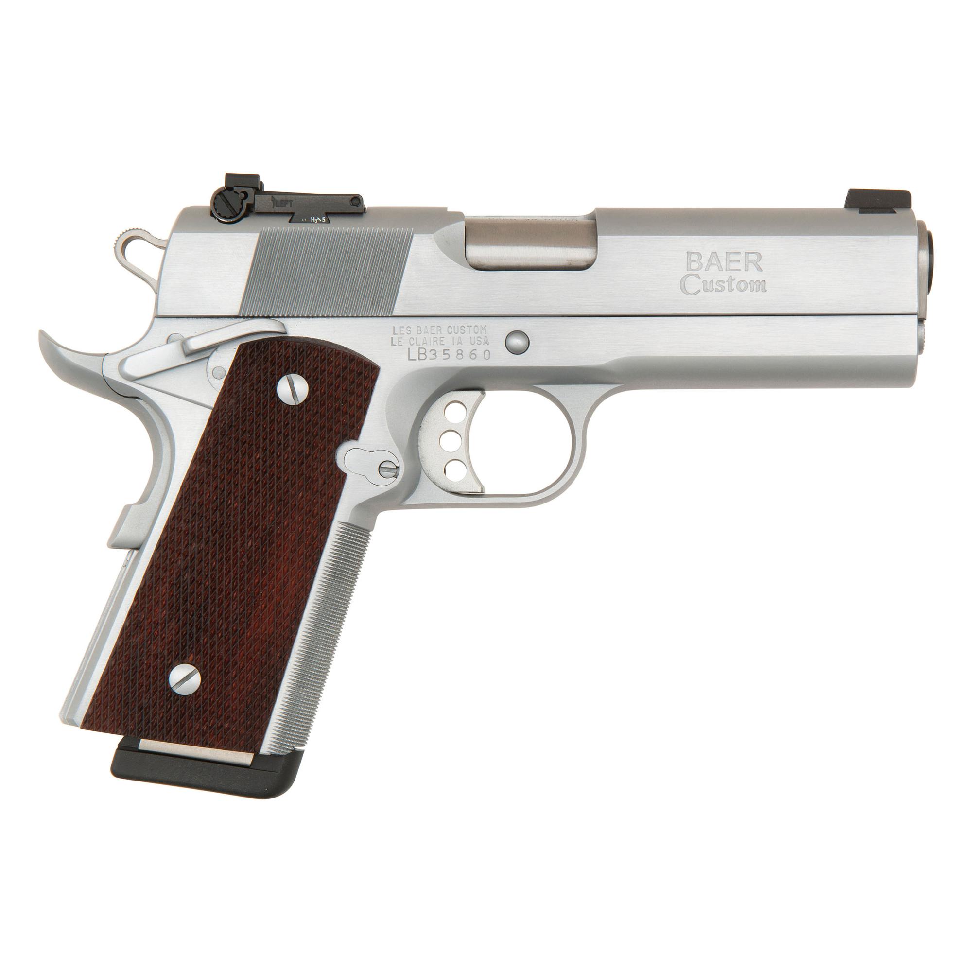 *Les Baer Chrome Monolith Stinger Pistol in Box