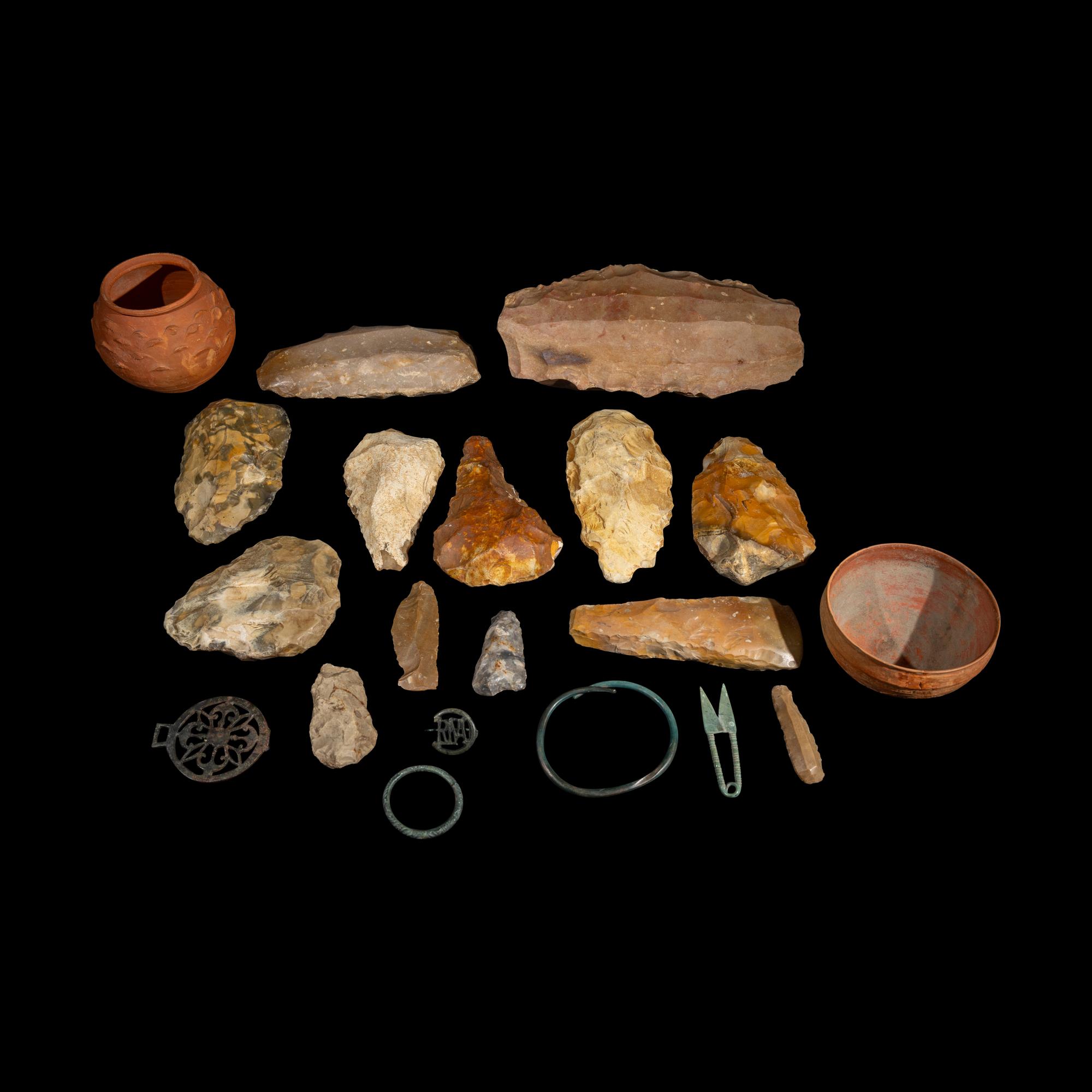 A Group of 19 Objects