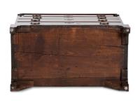 A Chippendale Figured and Shell-Carved Mahogany Slant Front Desk