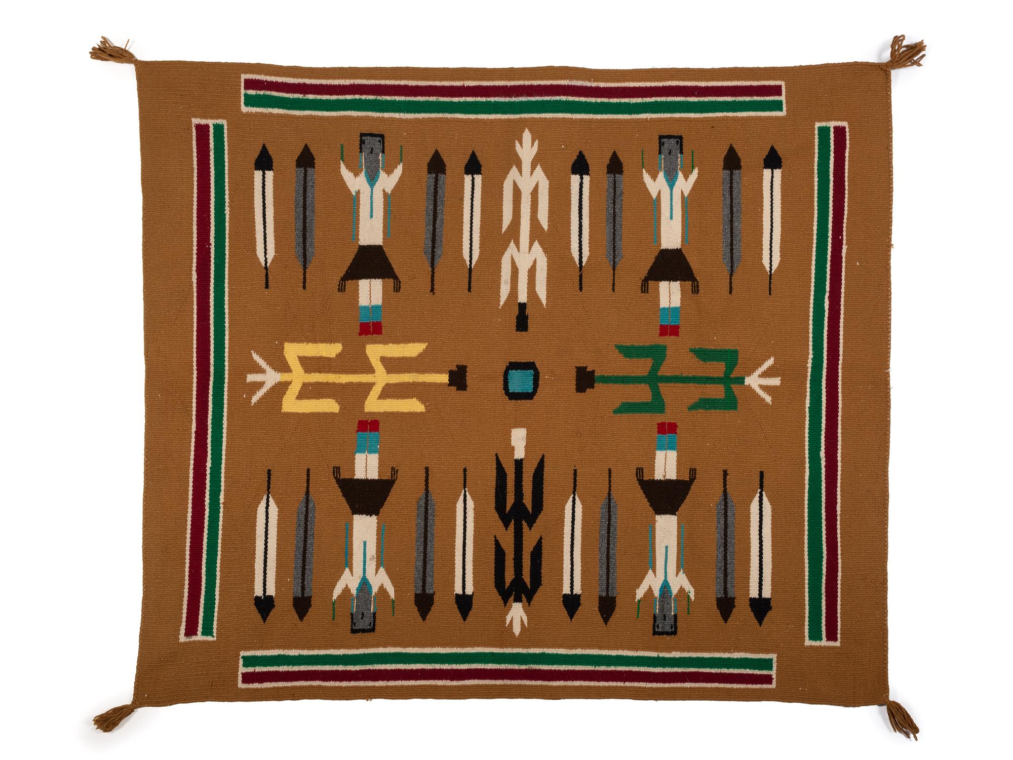 Navajo Yei Weaving