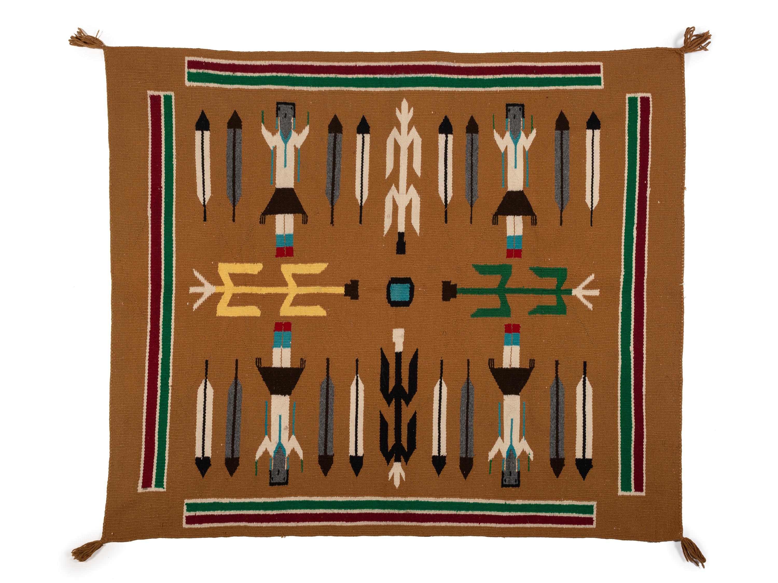 Navajo Yei Weaving