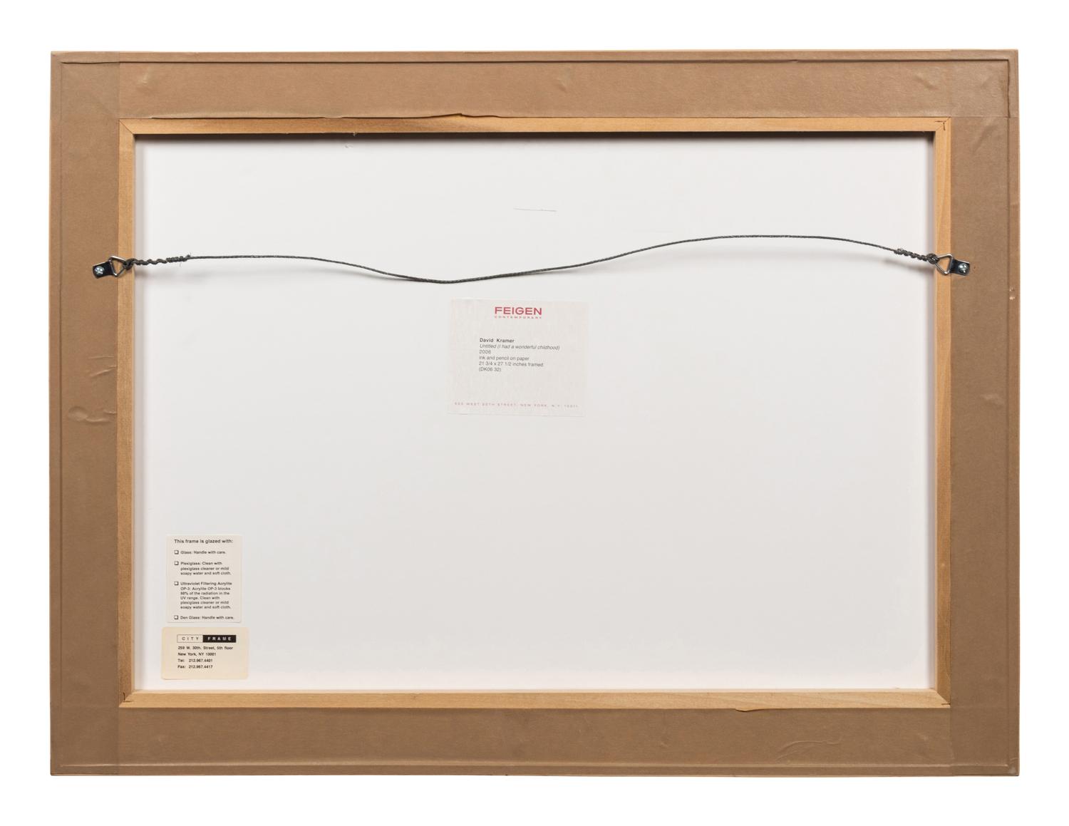 Untitled (I had a wonderful childhood ), 2006, Untitled (sometimes I wonder...), 2005 , and Untitled (Miller A little higher) , 2006 (a group of three works)