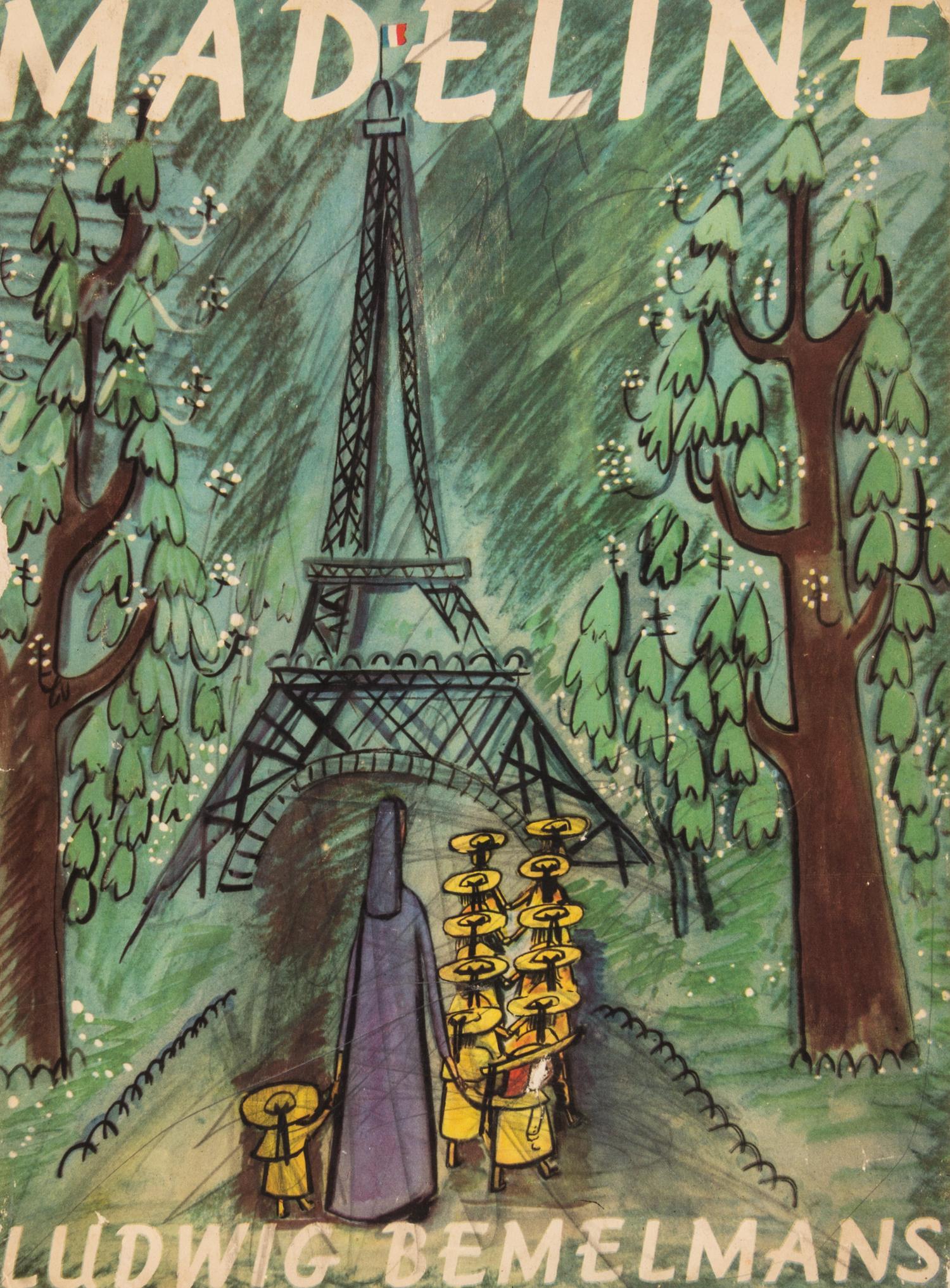 BEMELMANS, LUDWIG. Madeline. New York, 1939. First edition. Finely rebound by Monique Lallier.