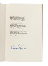 STYRON, William (1925-2006). A group of 4 works by Styron, ALL FIRST OR LIMITED EDITION, MOST SIGNED, comprising: