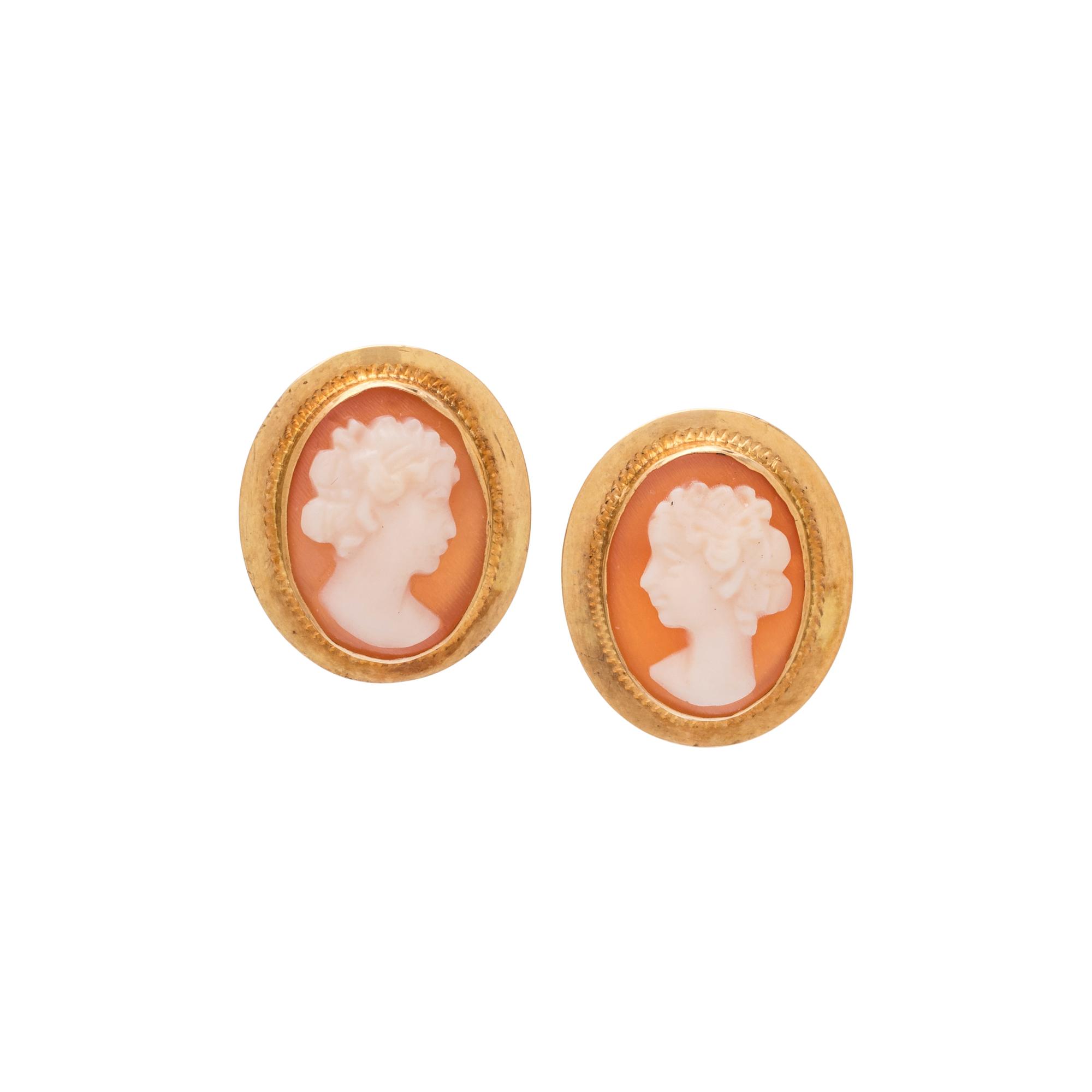 CAMEO EARRINGS