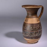 An Etrusco-Corinthian Black-Figured Olpe