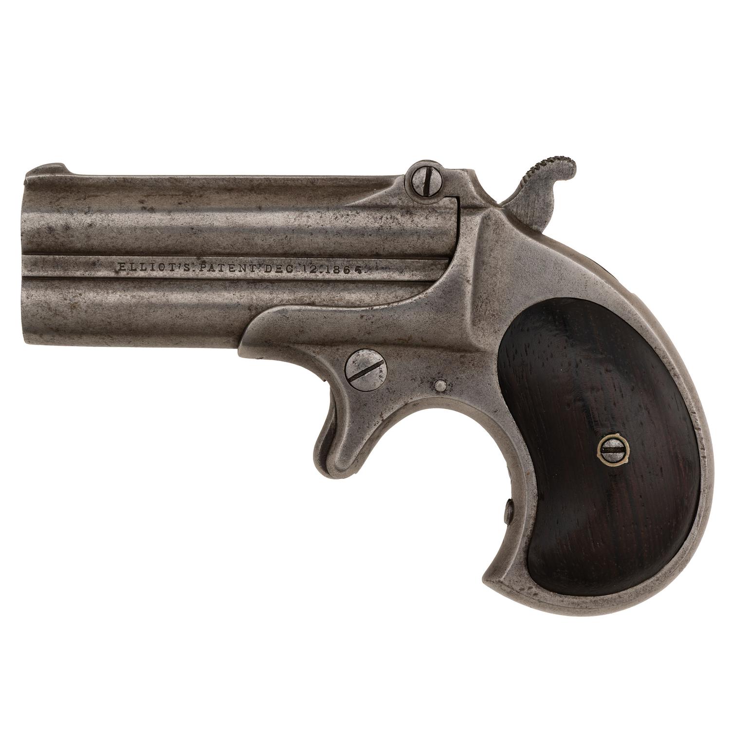 Rare Side Address Remington Model 95 Double Derringer Without Extractor