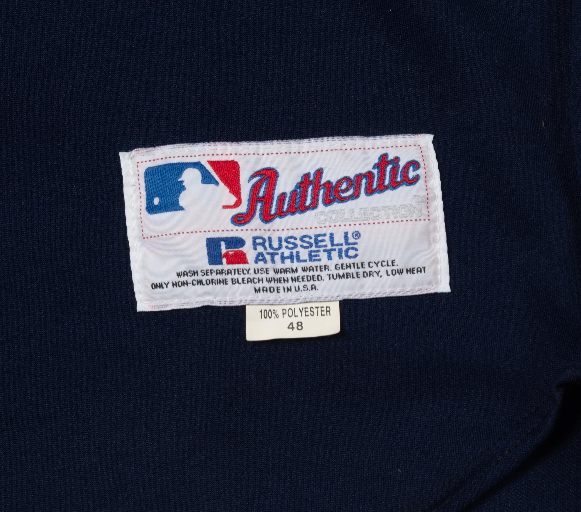 A 2001 Kenny Lofton Cleveland Indians Signed Jersey