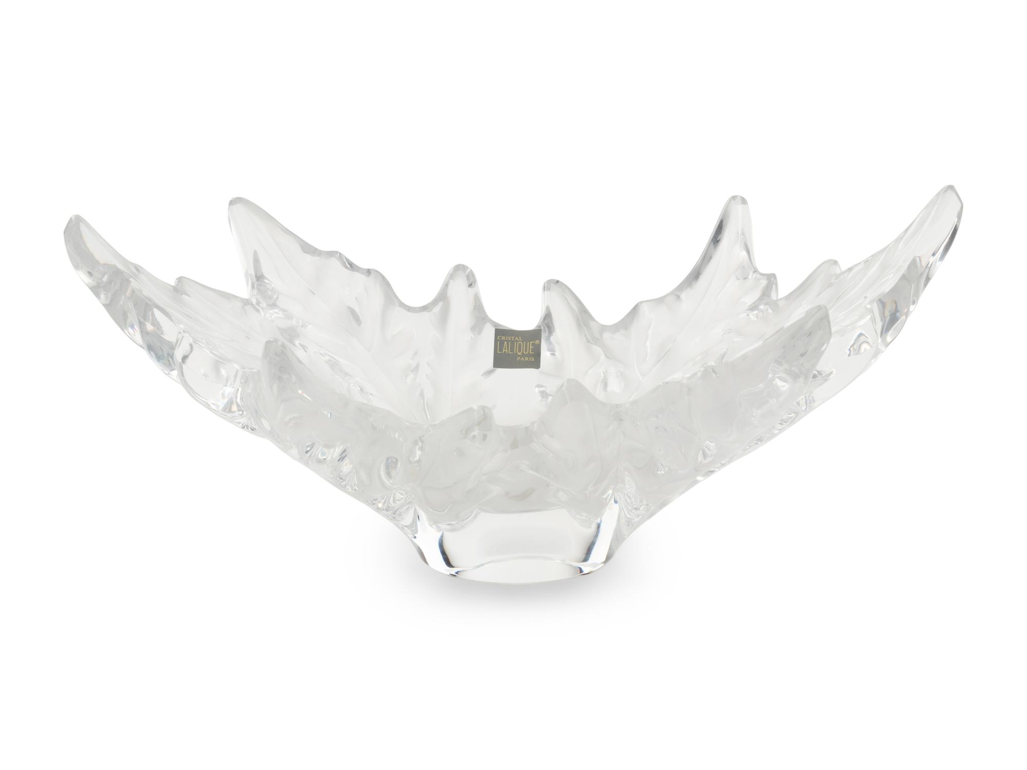 A Lalique Champs Elysées Bowl