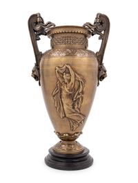 A Neoclassical Bronze Vase