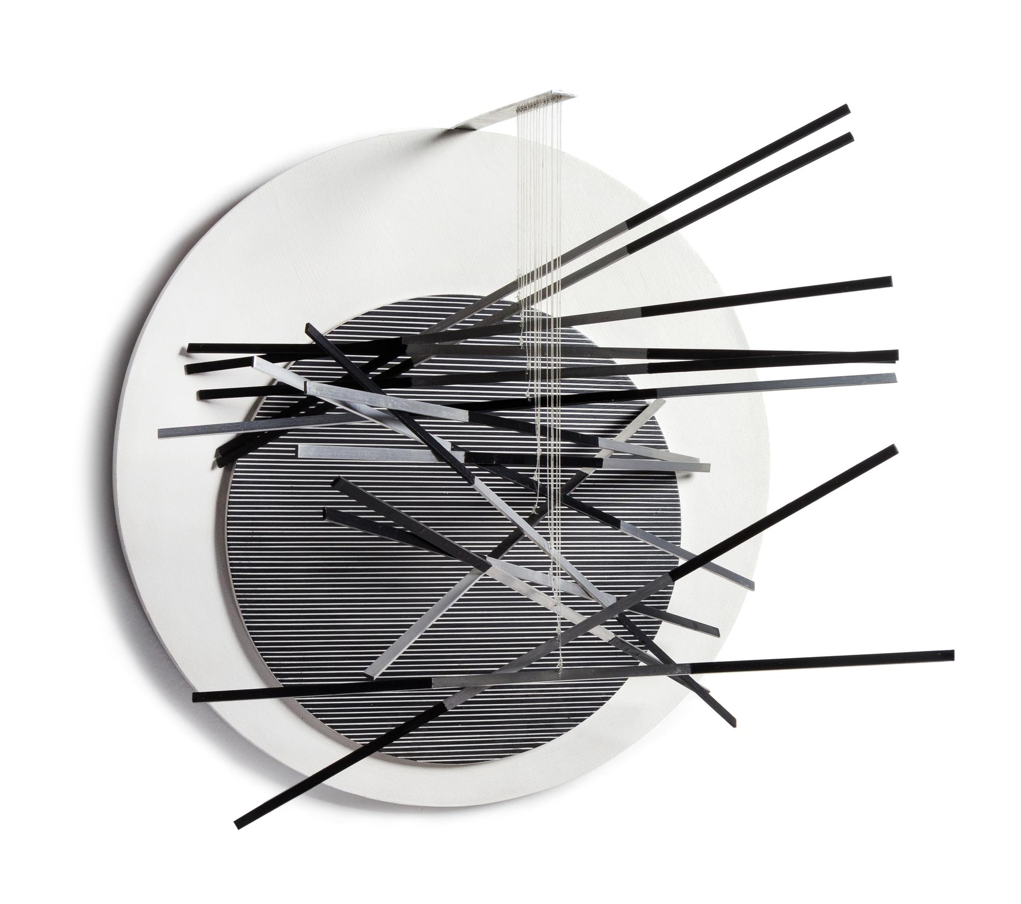 Jesus Rafael Soto, (Venezuelan, 1923-2005), Metal Negro y Metal, 1969