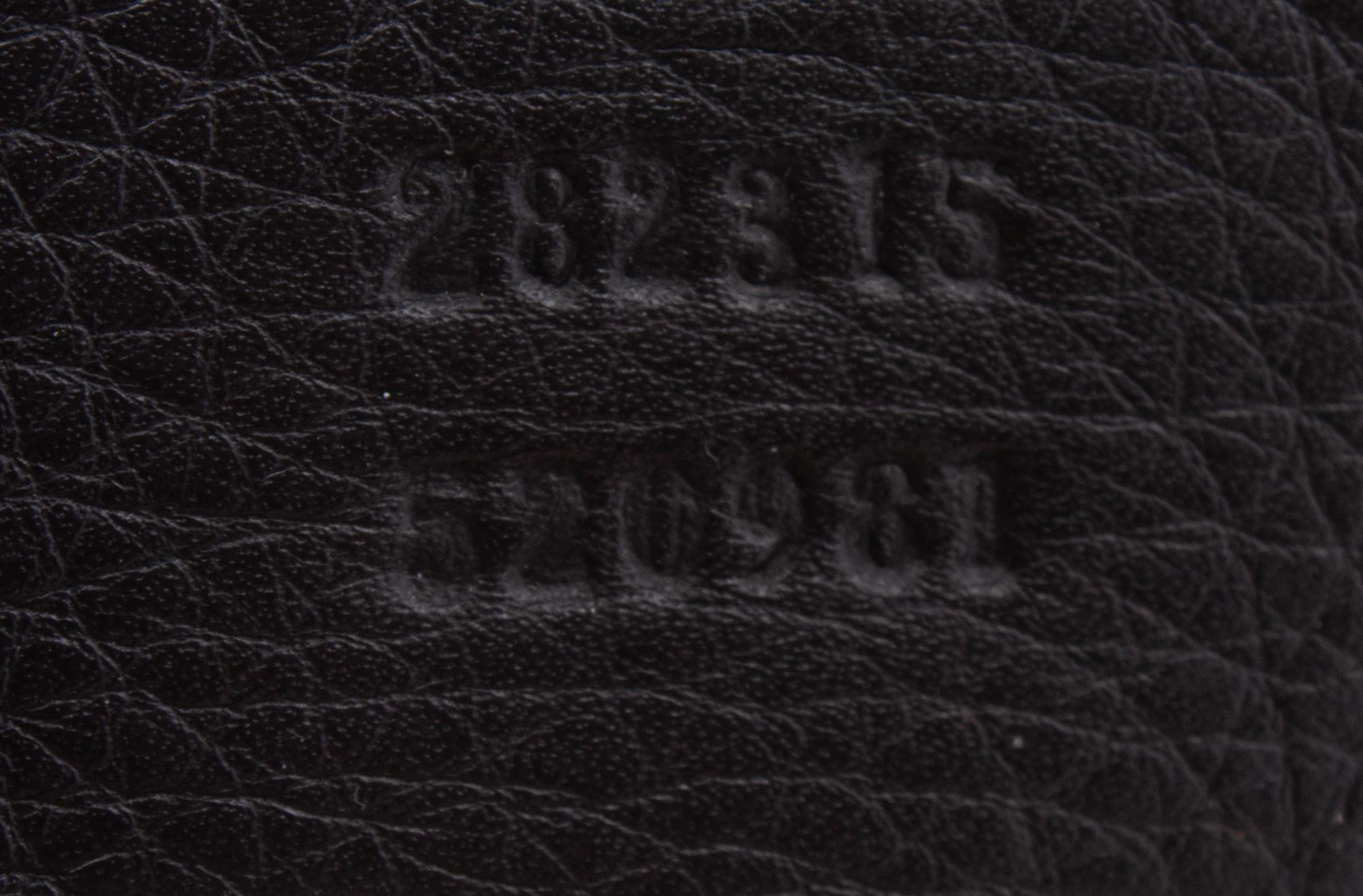 Gucci Black Leather Tote, 2000s