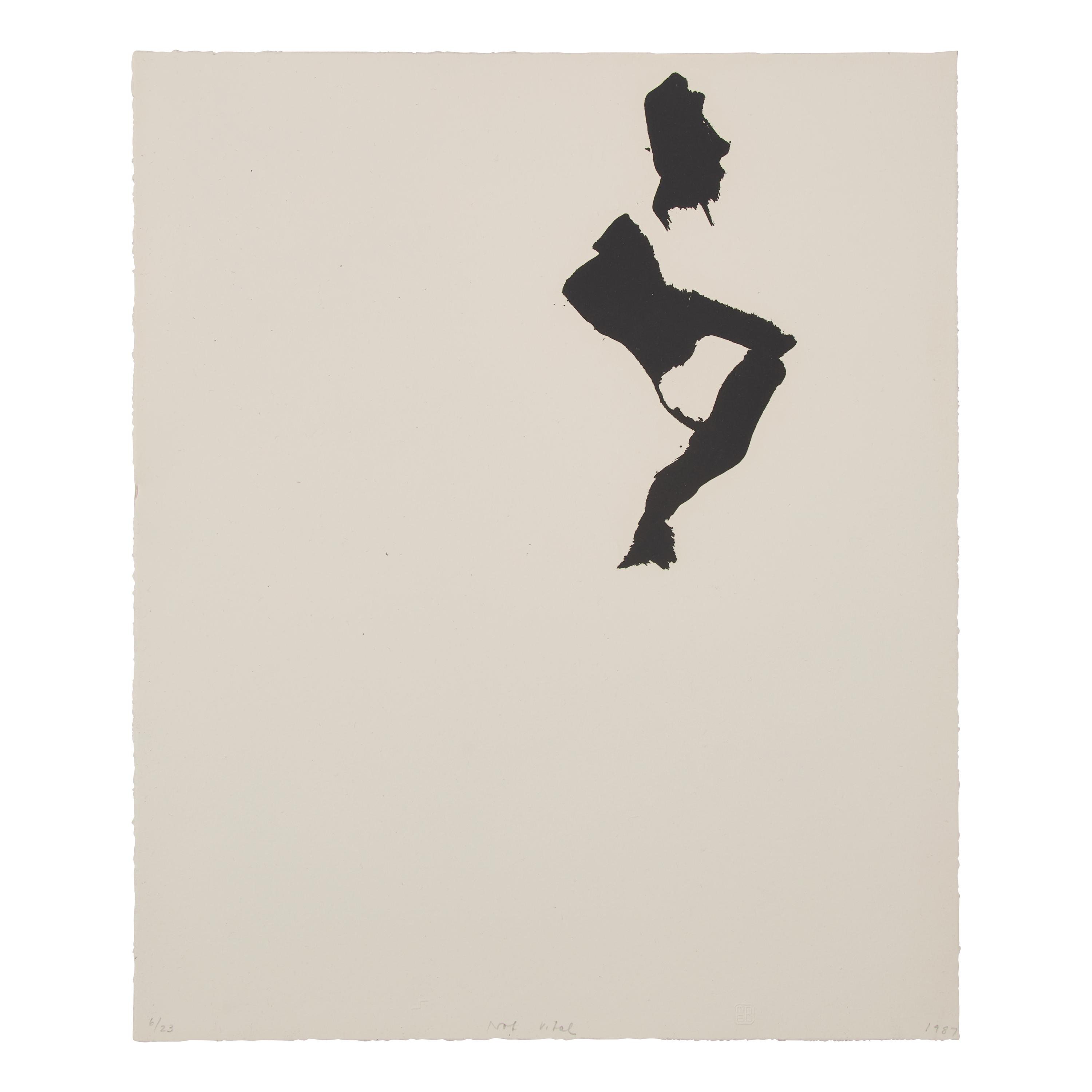 Not Vital (Swiss, b. 1948) — Snowblind, 1987 (portfolio of 6 etchings and a monoprint, with a portfolio case)