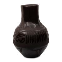 Blackware Pottery Vase