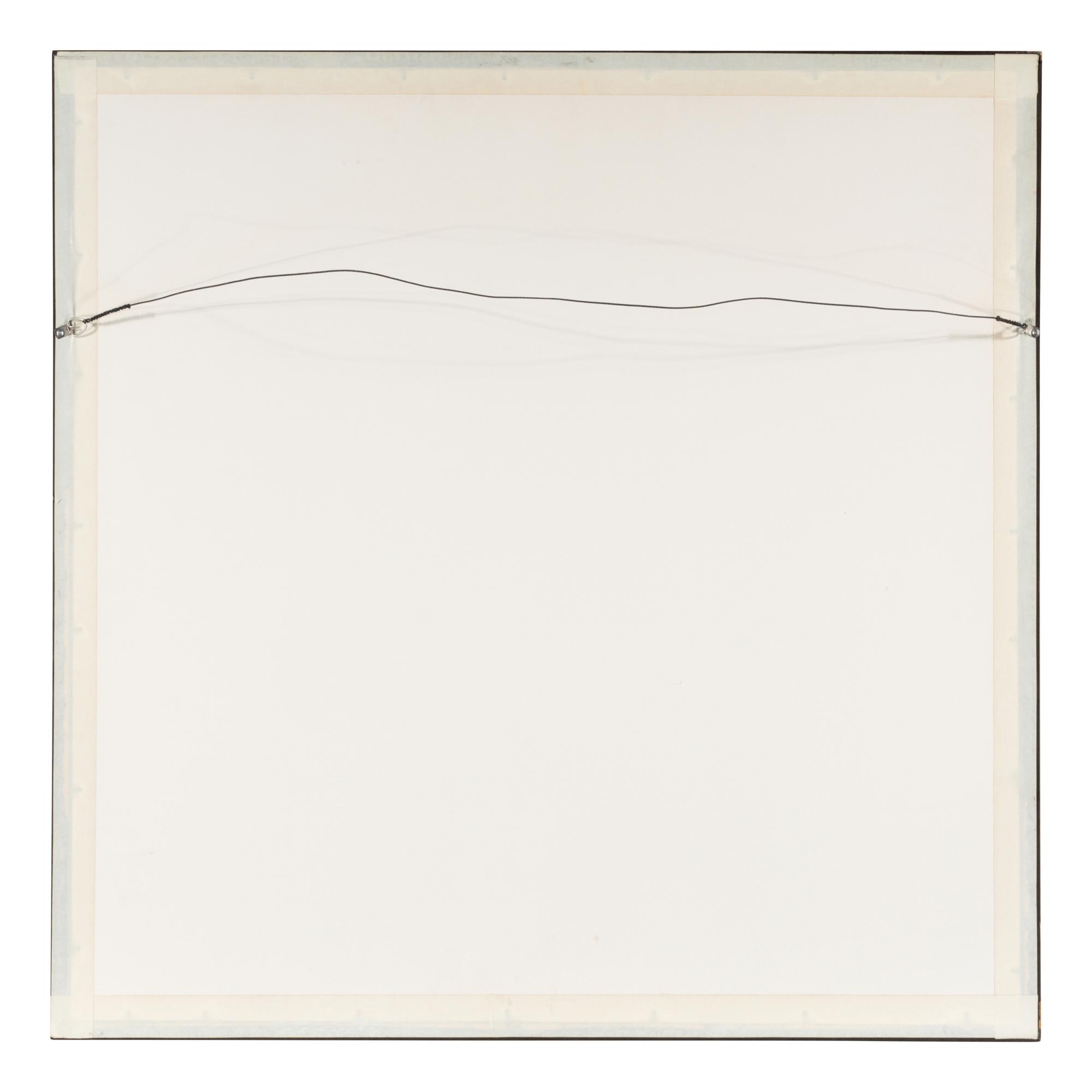 Hermès Framed Silk Scarf, 1973