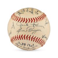 A 1947 Denver Bears Team Signed Autograph Baseball