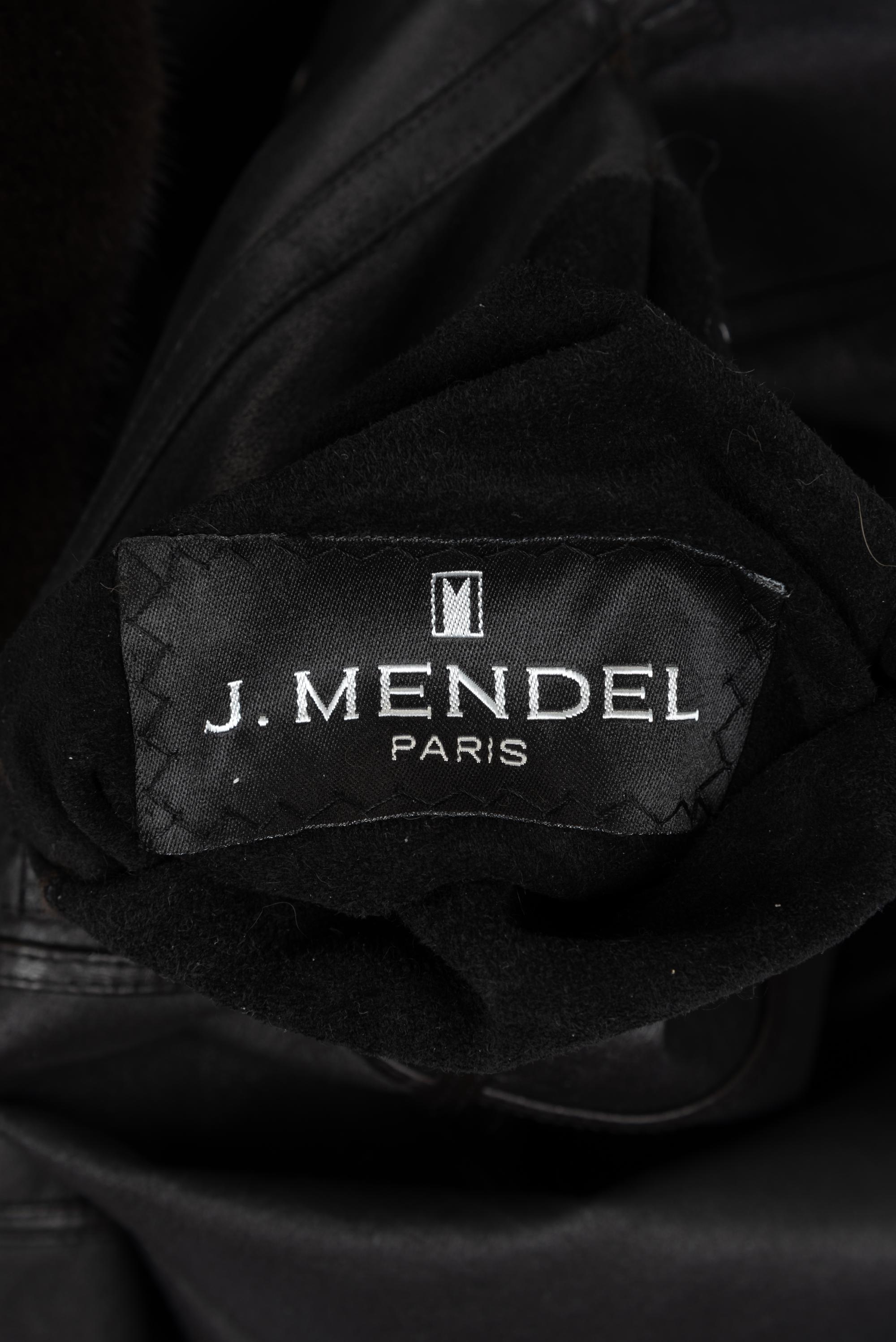 J. Mendel Mink-Lined Reversible Leather Coat, 2000-10s