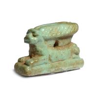 An Egyptian Faience Rabbit