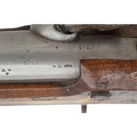 New Jersey Surcharged Harpers Ferry Type IV Alteration of a US Model 1841 Mississippi Rifle