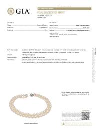 DOUBLE STRAND CULTURED PEARL NECKLACE