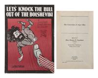 [SOCIALISM] -- [COMMUNISM]. Ephemera from early-20th century far left and progressive politics.