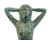 An Iron Figure of a Mermaid