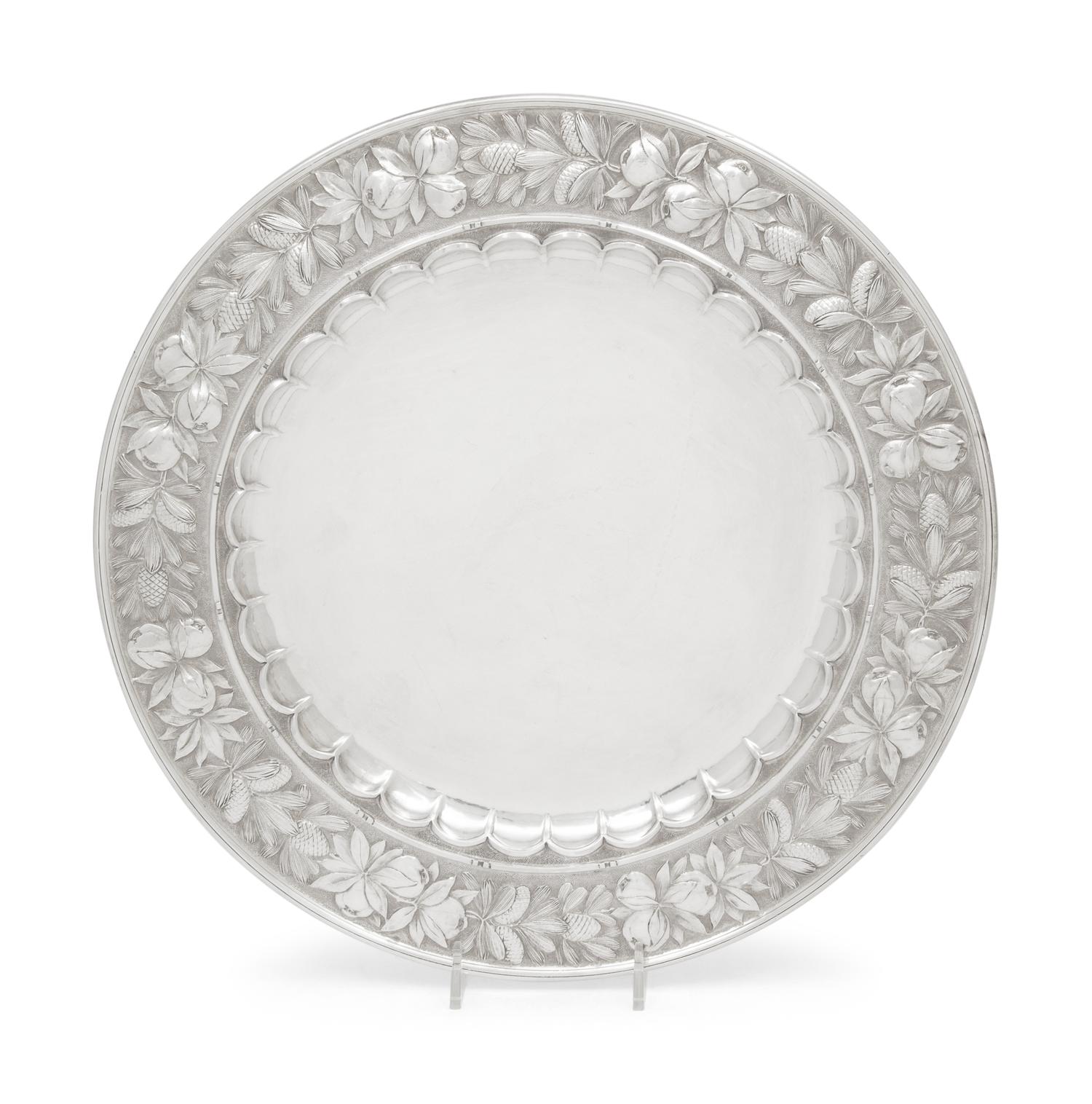 A Buccellati Silver Tray