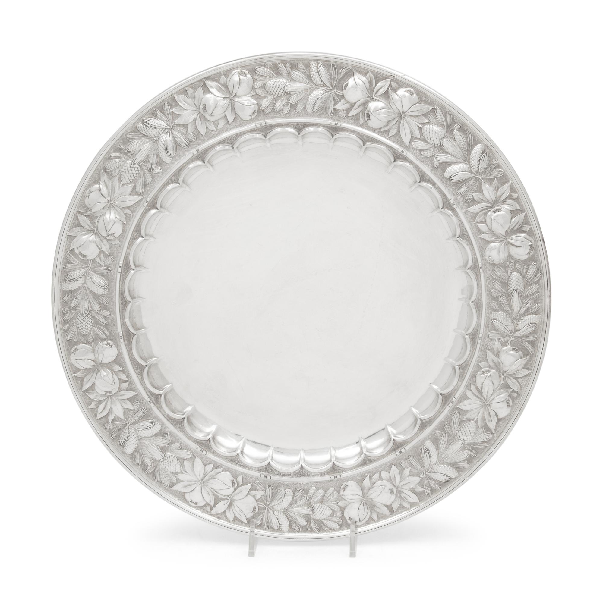 A Buccellati Silver Tray