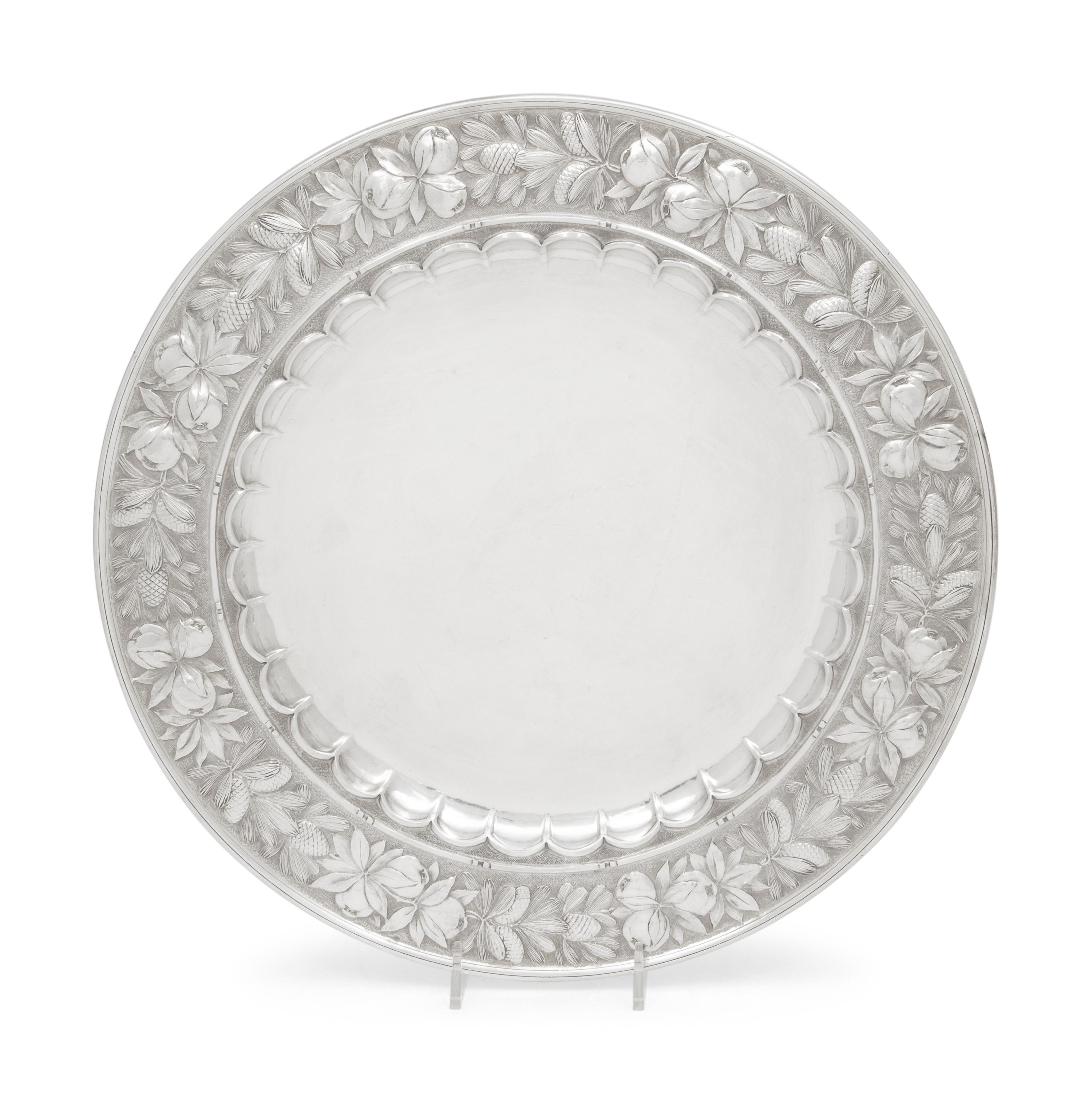 A Buccellati Silver Tray