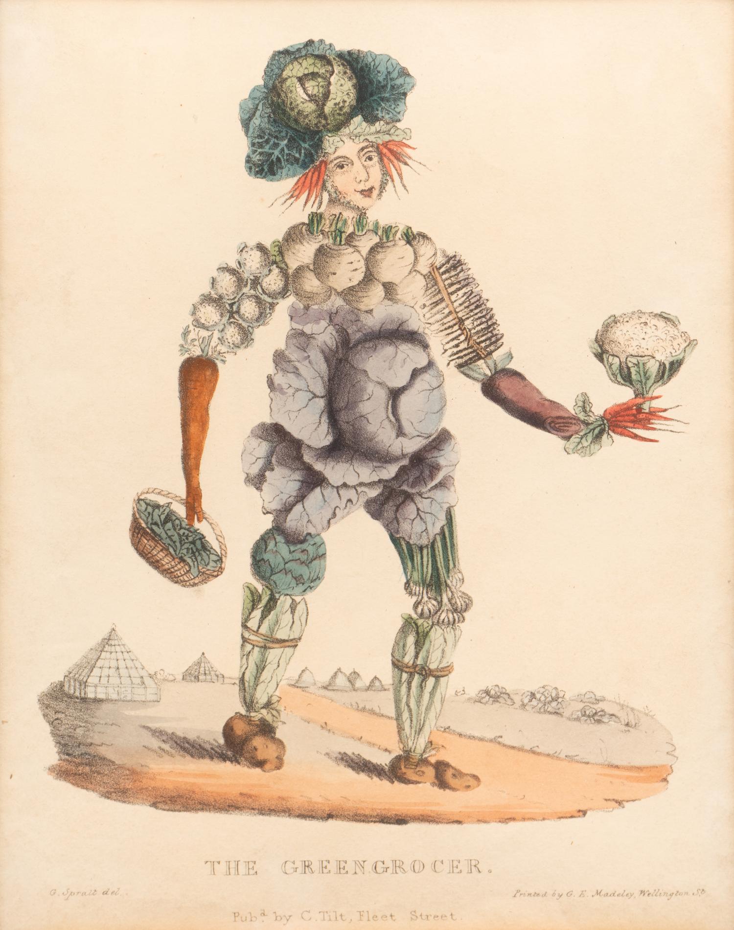 A Set of Ten Aquatint Engravings by G.E. Madeley