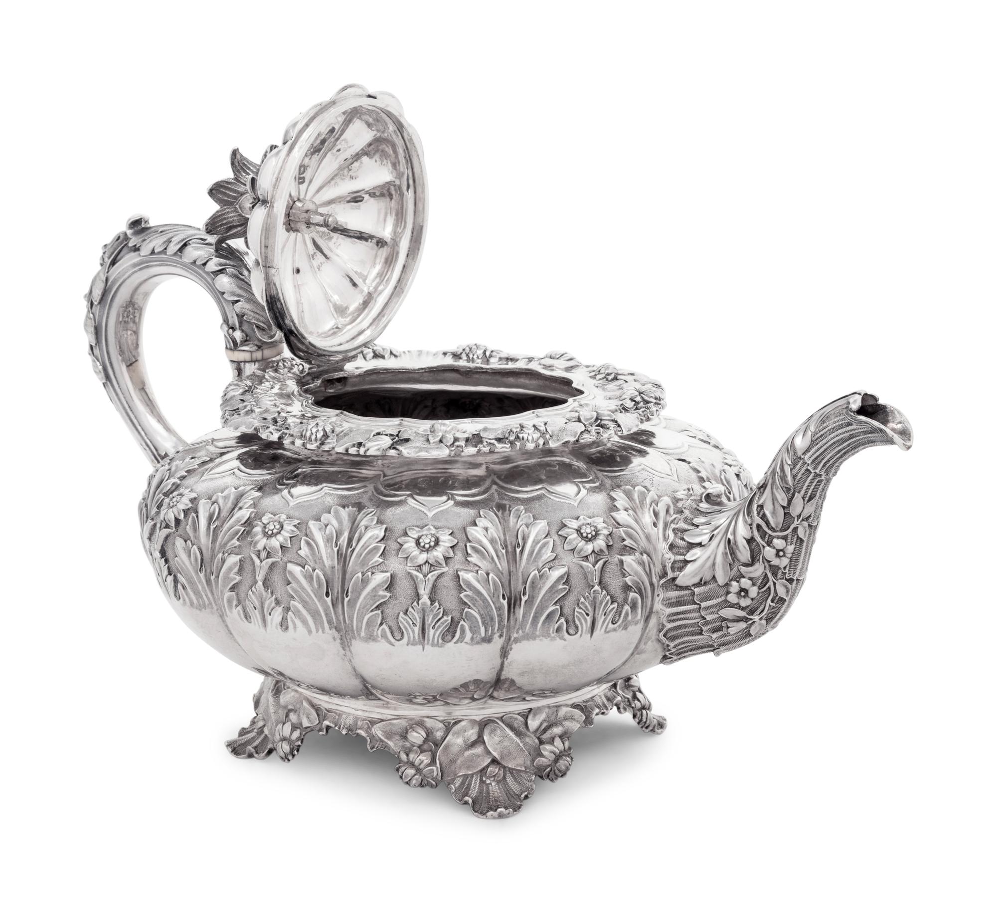 A George III Silver Teapot