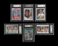 A Group of Hall of Fame and Notable Baseball Rookie Cards (Including Mike Schmidt and George Brett),