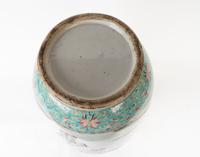 A Large Chinese Polychrome Enameled Porcelain Vase
