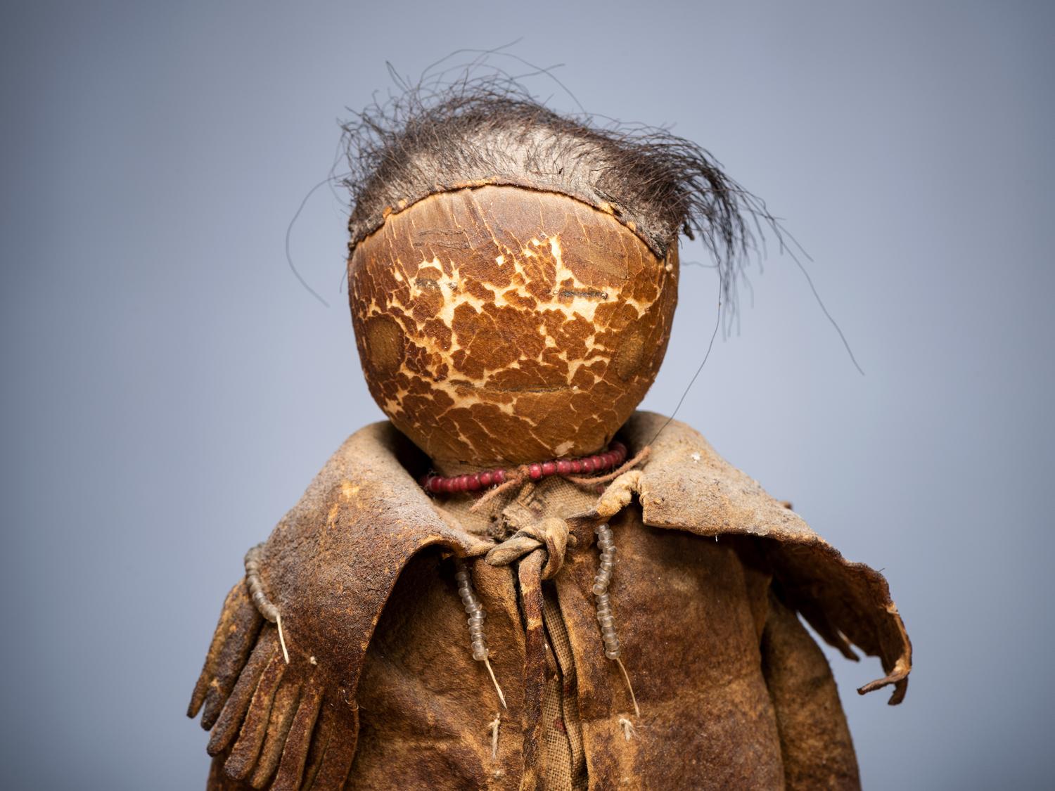 Early Southern Plains Hide Doll