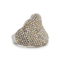DIAMOND AND COLORED DIAMOND RING