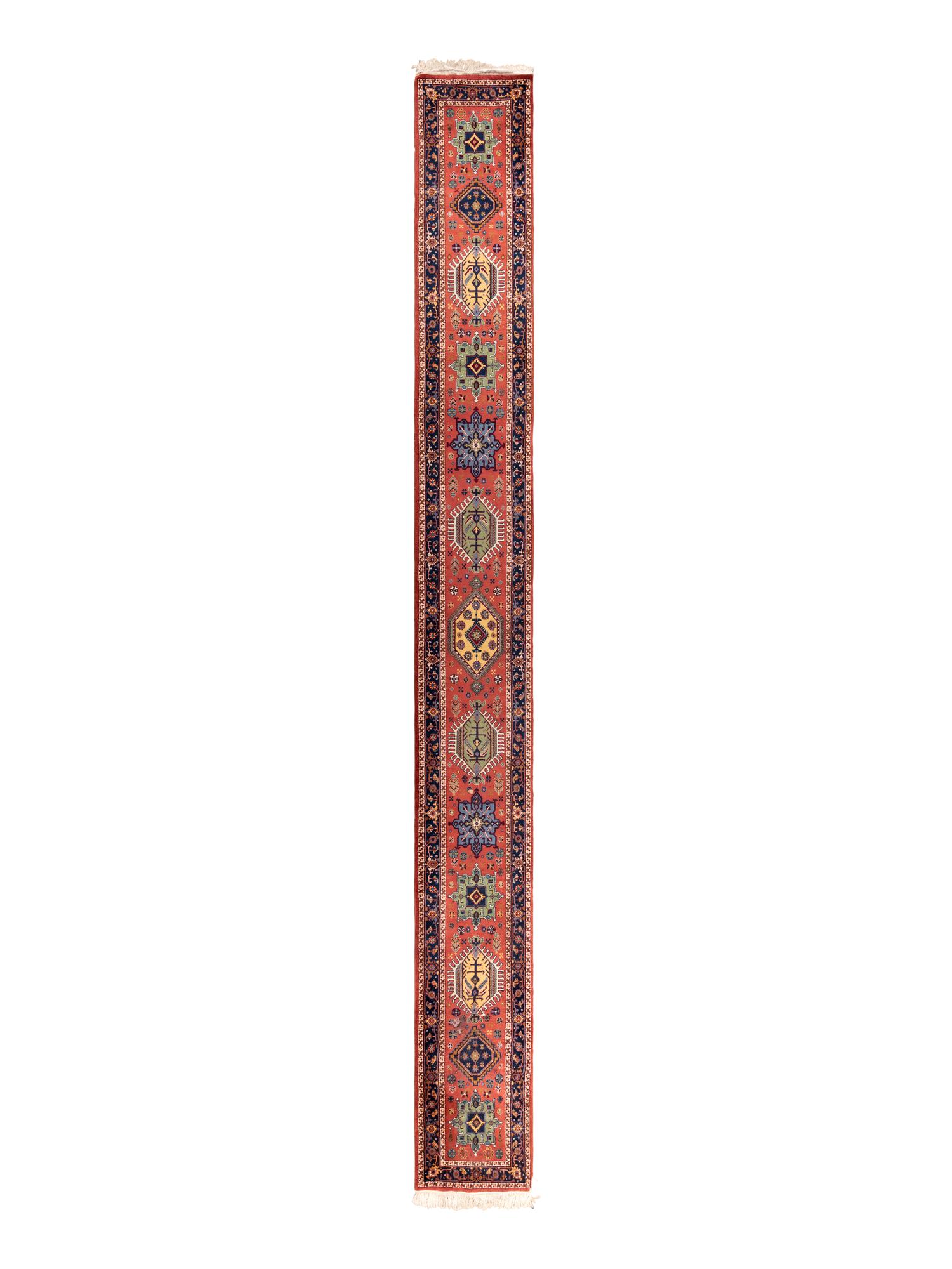 An Indo-Heriz Wool Runner